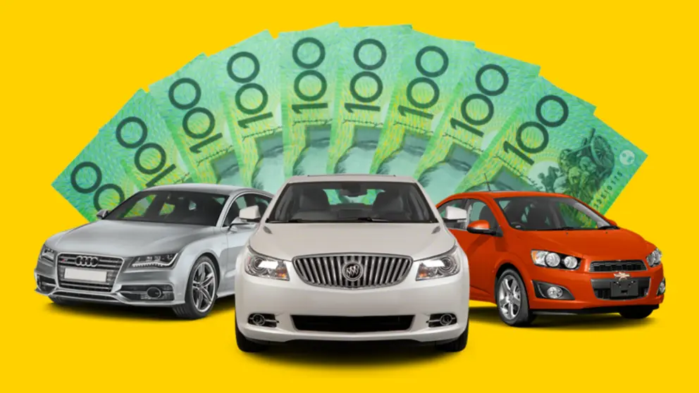 Cash for Cars Illustration